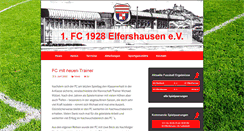 Desktop Screenshot of fc-elfershausen.de
